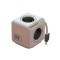 Prelungitor 4 prize CUB +2x USB cablu 1.5m Allocacoc