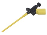 Clips de măsurare cu c&acirc;rlig Hirschmann T&amp;M 4A 60V DC 4mm negru