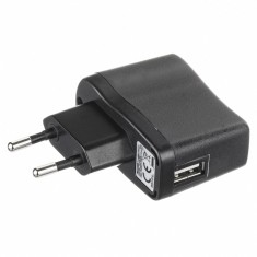 Incarcator Retea USB MaxCom UT-090E-5005, 1 X USB, Negru