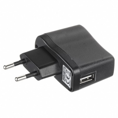 Incarcator Retea USB MaxCom UT-090E-5005, 1 X USB, Negru foto