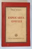 EXPLICAREA OMULUI-MIHAI RALEA