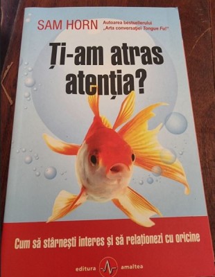 Sam Horn - Ti-am atras atentia? foto