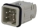 Conector HDC Inserturi Contact Tată 5 4 PE 10A