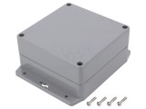 Carcasă Universală 120x120x60mm cu Lame de Fixare IP67