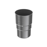 Racord Burlan Grafit BRYZA Sistem 63 - Mufă Burlan Plastic, Rezistent UV, Montaj Ușor, Drenaj Pluvial Sigur