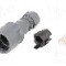 Conector RJ45, {{Subtip conector}}, {{Numarul de pini}} pini, BULGIN - PXP6034/B