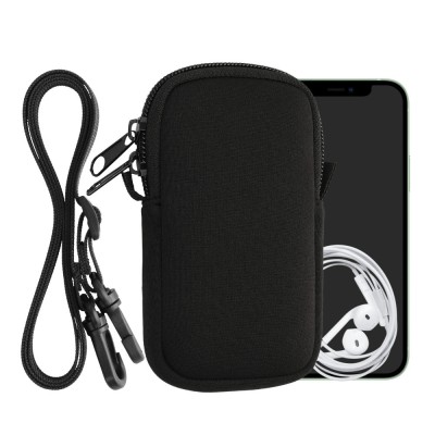 Husa Universala Kwmobile marime XS - 4 inch, Neopren, Negru, 58700.32.01 foto