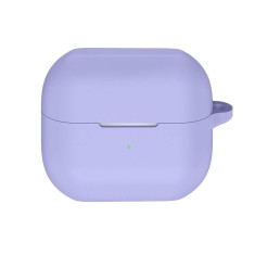 Husa protectie casti wireless, THD, compatibila Samsung Galaxy Buds3 Pro, Samsung Galaxy Buds3, mov