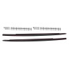 Set 2 buc. ornament prag BMW Seria 5 (G30/G31), 05.2017-08.2020, partea stanga, type M-Performance; negru mat; plastic; TUNING,