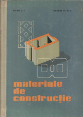 Materiale de constructie - Rosu C. I., Ghitulescu V. foto