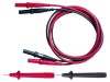 Cablu de masurare POMONA 6286 Negru-Rosu Set Complet 2 Conductori 2 Sonde Accesorii Electronice