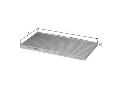 MAHLE LA 58 Filtru, aer habitaclu foto