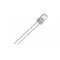 LED 5mm 12V lumina portocalie 2180-3000mcd 30grade frontal convex OPTOSUPPLY OSO5PA5E31B-12V