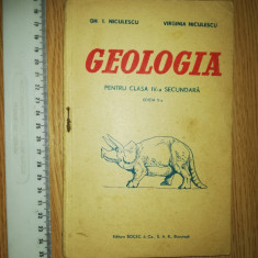 LOT 3 CARTI VECHI / MANUAL - GEOLOGIE , ZOOLOGIE - EDITURA SOCEC