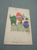 CARTE POSTALA - FELICITARE PASTI CIRCULATA, Printata