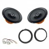 Pachet Boxe Auto Hertz DCX 165.3, Ford Focus Mk3, Spate, 16.5cm, 120W, Coaxiale, Inele Adaptoare &amp; Conectori Inclusi