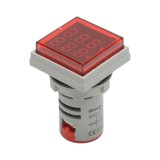 Indicator digital voltmetru si frecventa LED rosu 0-99Hz/50-500V AC &Oslash; 22mm Breckner Germany