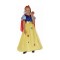 Costum carnaval Albă ca Zăpada pentru copii cu pelerina, marime 120-130 cm, multicolor