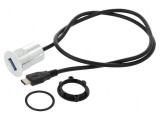 Adaptor USB A la USB C, Filet M22 - 1&divide;10mm