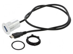 Adaptor USB A la USB C, Filet M22 - 1&divide;10mm