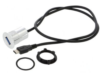 Adaptor USB A la USB C, Filet M22 - 1&amp;divide;10mm foto