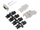 Mufă Mamă D-Sub HD 15 Pin Unghi 90&deg; pentru Cablu