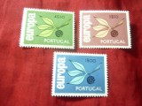 Serie Portugalia 1965 Europa CEPT , 3 valori, Nestampilat