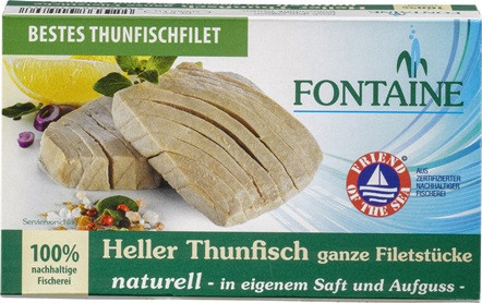 File de Ton Alb Natur Bio 120gr Fontain