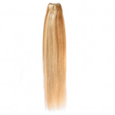 Cusute Par Natural 50cm 100gr Blond Miere Suvitat/Blond Deschis #27/60 foto