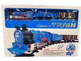 Set tren electric Classical Train cu sina lunga lumini si sunete