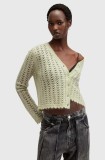 AllSaints cardigan din lana VIVIAN culoarea bej, W056KB
