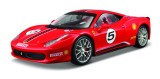 Macheta Bburago Ferrari 458 Challenge 1:24, rosu, Bbugaro