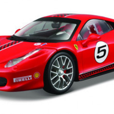 Macheta Bburago Ferrari 458 Challenge 1:24, rosu