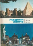 REVISTA MAGAZIN ISTORIC 1972 AN COMPLET ( 12 NUMERE ) ( VEZI FOTO )