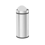 Cos menajer FOXMAG24, 11 Litri, din inox, capac rotativ