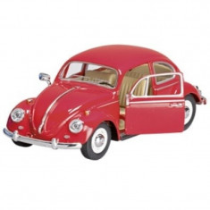 Masinuta Die Cast Volkswagen Classical Beetle, 17 cm, 3 ani+ foto