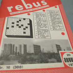 REVISTA REBUS NR.16 /20 AUGUST 1973