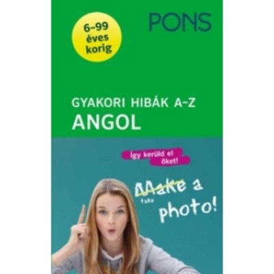 PONS Gyakori hib&amp;aacute;k - Angol A-Z - 6-99 &amp;eacute;ves korig - Rebecca Davis foto