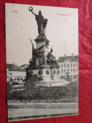 CP - ARAD - Statuia Libertatii / 2 foto