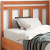 Gossi tablie de pat, maro ceruit, 100 cm, lemn masiv de pin