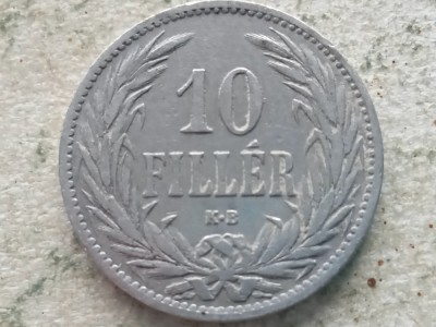 UNGARIA-10 FILLER 1894 foto