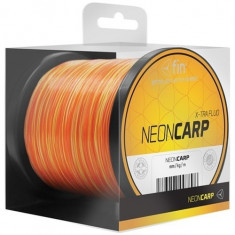 Monofilament Neon Carp X-TRA fluo Portocaliu/Galben 0,40mm/600 M - Delphin