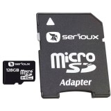 Card de memorie Serioux SFTF128AC10, MicroSDHC, 128GB, Class 10, Adaptor, 128 GB