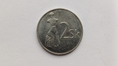 Slovacia -2 Coroane 1993 UNC foto