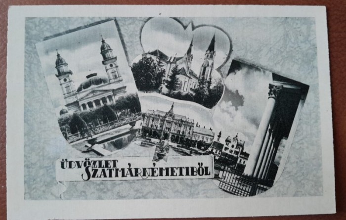 Carte postala, Imagini din Satu-Mare, perioada interbelica