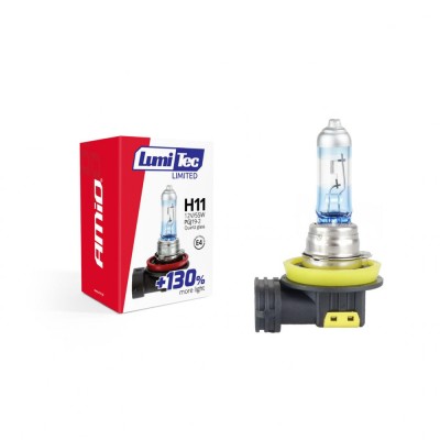 Bec halogen H11 12V 55W LumiTec LIMITED + 130% foto