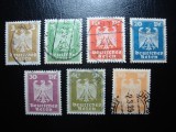 GERMANIA REICH SERIE, Stampilat