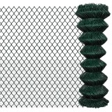 Cumpara ieftin Gard de legatura din plasa, verde, 1,25 x 15 m, otel