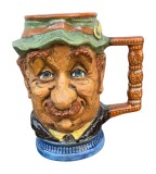HALBA VINTAGE DE COLECTIE DIN CERAMICA, CAPIDOMONTE, ANII&#039;70