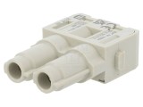 Conector HARTING HDC mamă 2 pini 70A 1000V Han-Modular&reg;